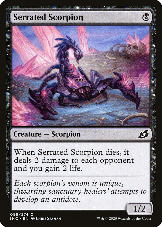 Serrated Scorpion (099) - Ikoria: Lair of Behemoths