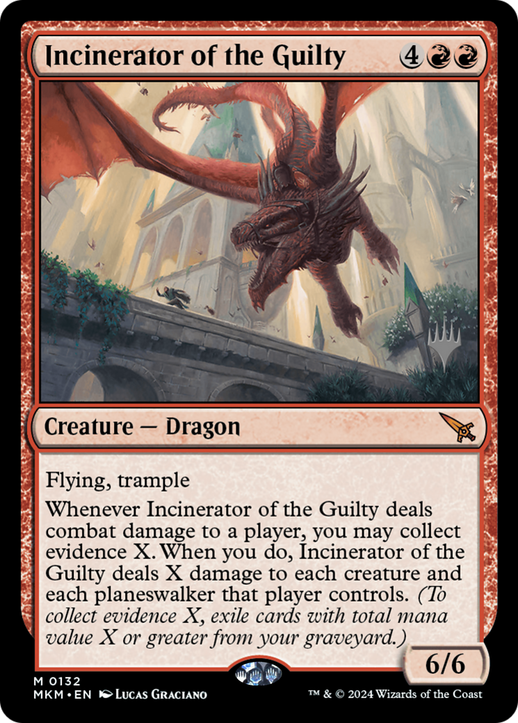 Incinerator of the Guilty (132) - Murders at Karlov Manor Promos