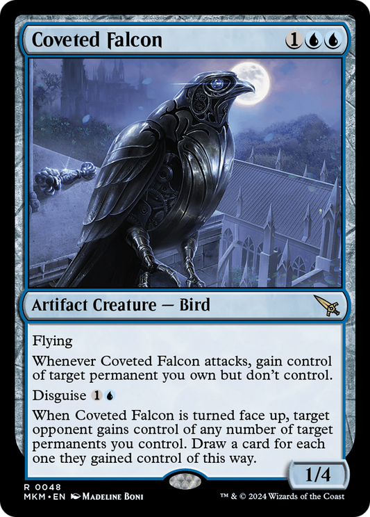Coveted Falcon (048) Foil - Murders at Karlov Manor