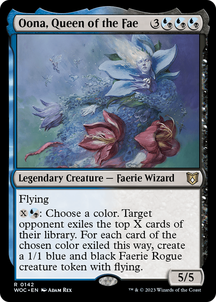 Oona, Queen of the Fae (142) - Wilds of Eldraine Commander
