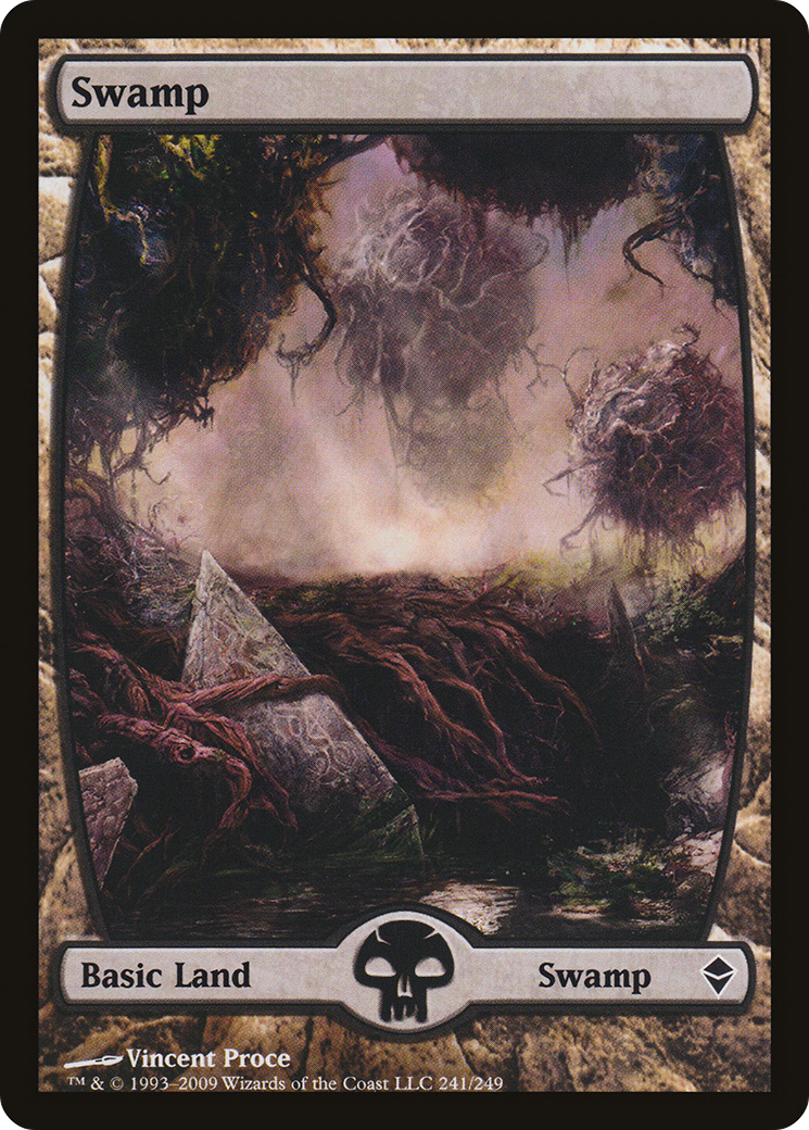 Swamp – Full Art (241) - Zendikar