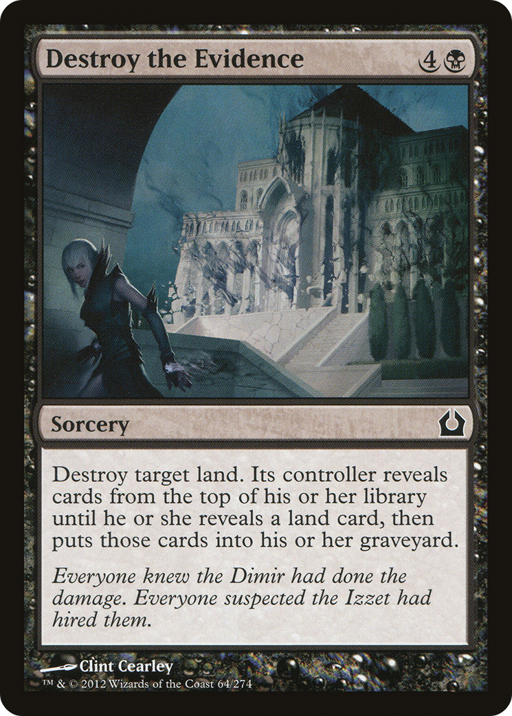 Destroy the Evidence (064) Foil - Return to Ravnica