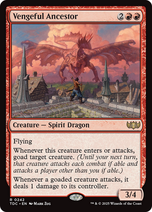 Vengeful Ancestor (242) - Commander: Tarkir: Dragonstorm