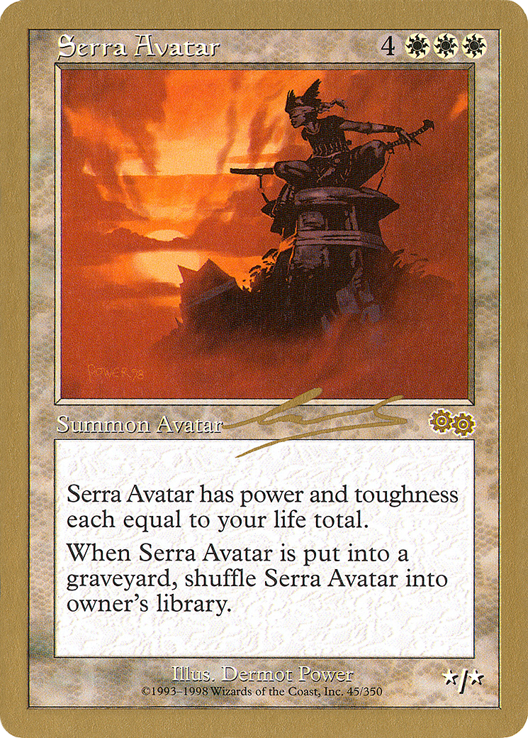 Serra Avatar - 2000 Nicolas Labarre (USG) (Retro) - World Championship Decks 2000