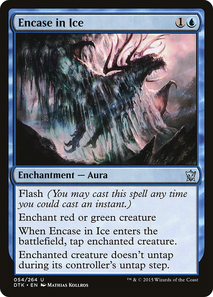 Encase in Ice (054) - Dragons of Tarkir
