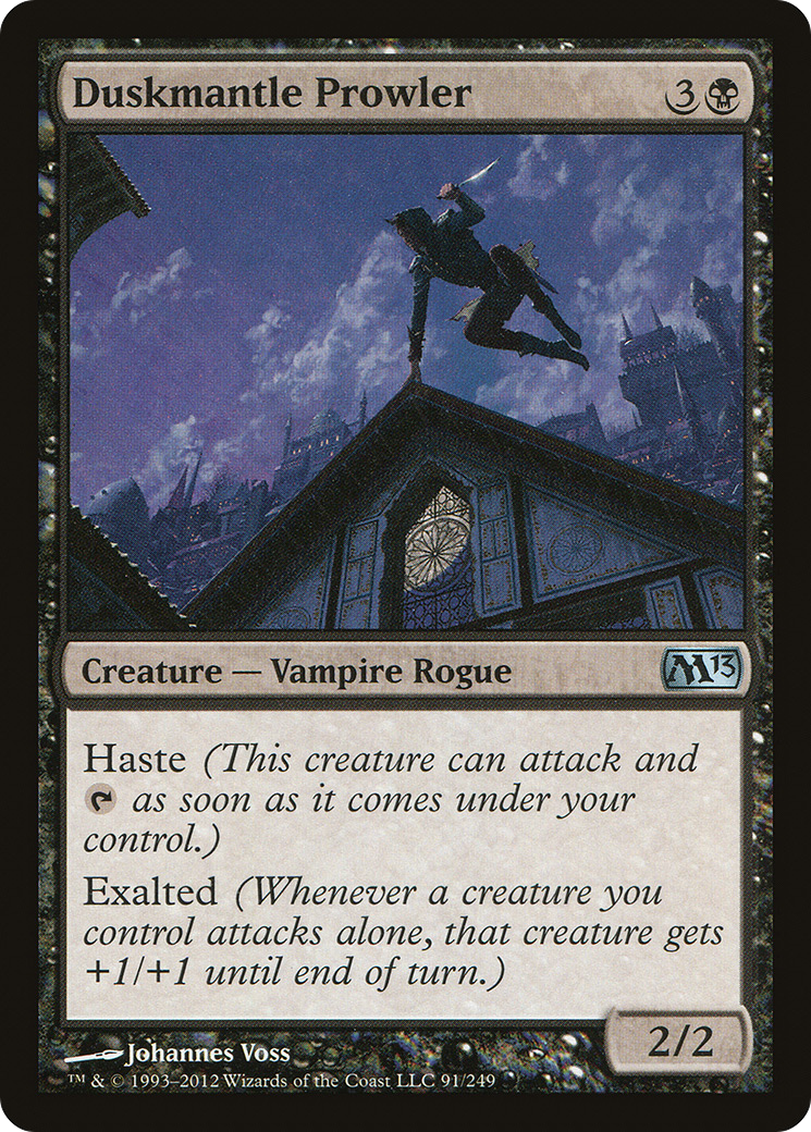 Duskmantle Prowler (091) - Magic 2013