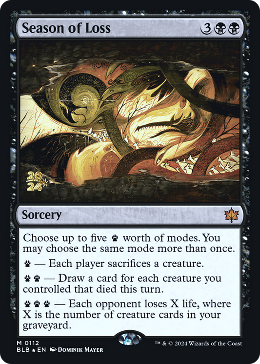 Season of Loss Foil (112S)