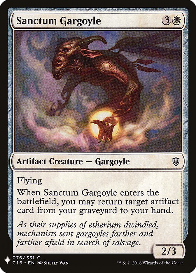 Sanctum Gargoyle [Mystery Booster] | Silver Goblin
