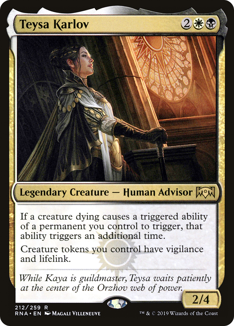 Teysa Karlov (212) Foil - Ravnica Allegiance