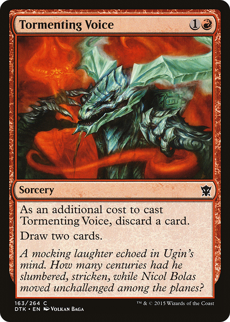 Tormenting Voice (163) - Dragons of Tarkir