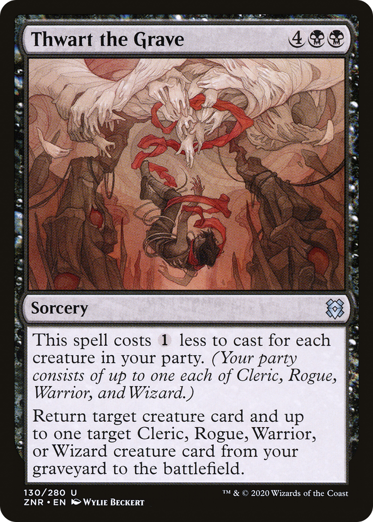 Thwart the Grave (130) - Zendikar Rising