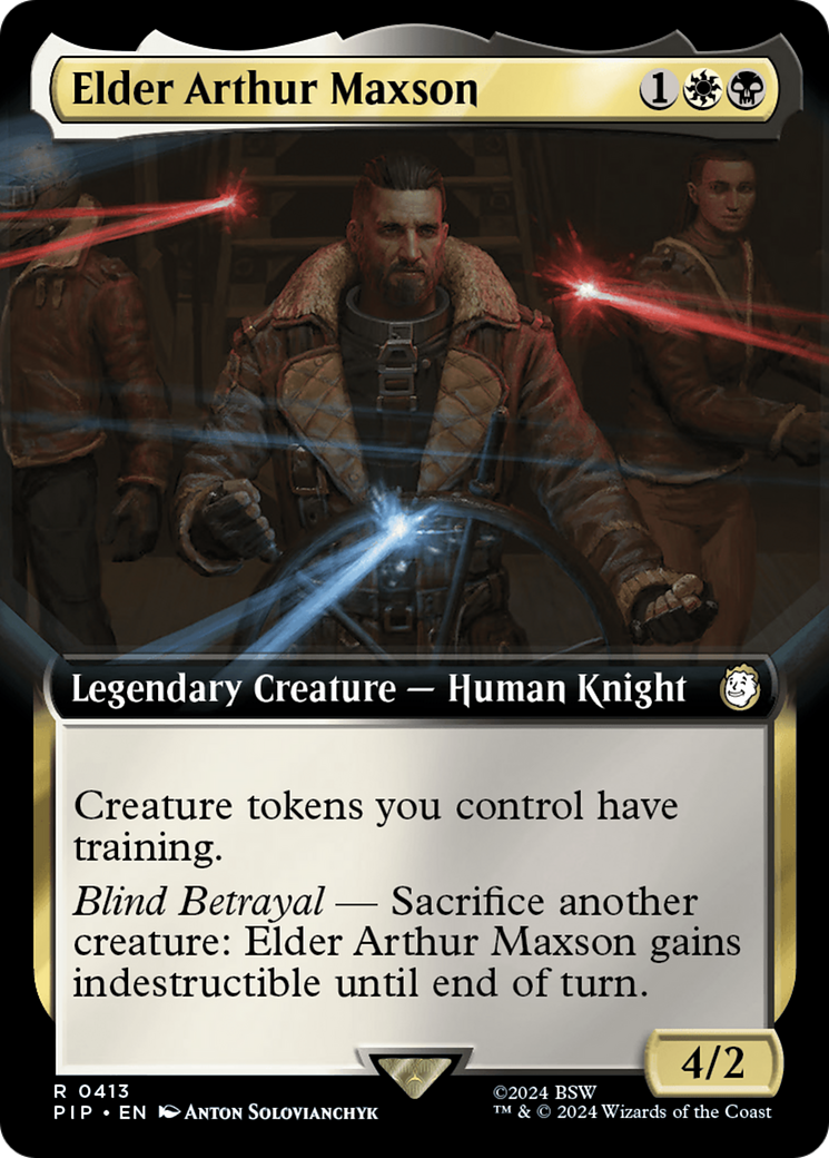 Elder Arthur Maxson (Extended Art) (413) Foil - Fallout