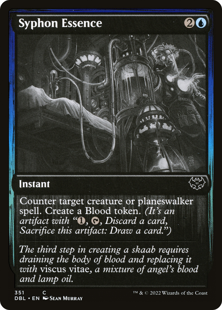 Syphon Essence (351) Foil - Innistrad: Double Feature