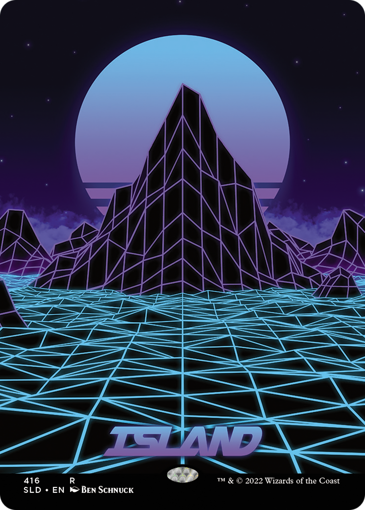 Island (416) Foil - Secret Lair Drop