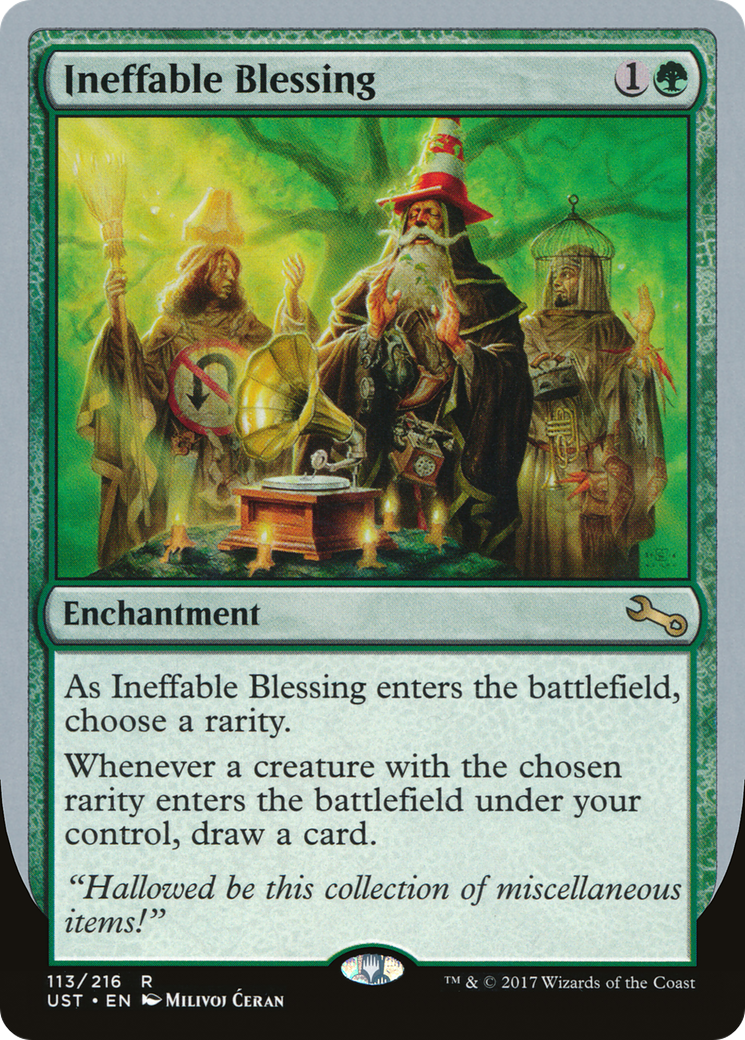 Ineffable Blessing (D) (113) Foil - Unstable