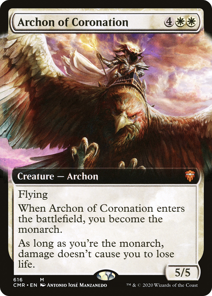 Archon of Coronation (Extended Art) (616) - Commander Legends