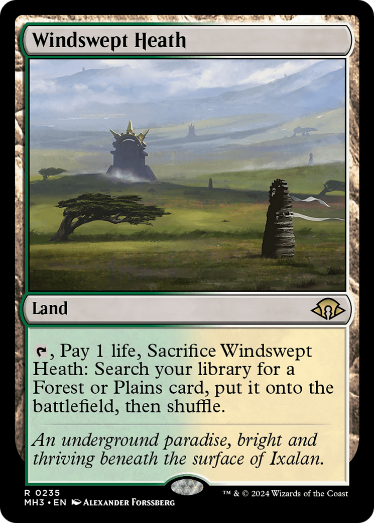 Windswept Heath (235) Foil - Modern Horizons 3