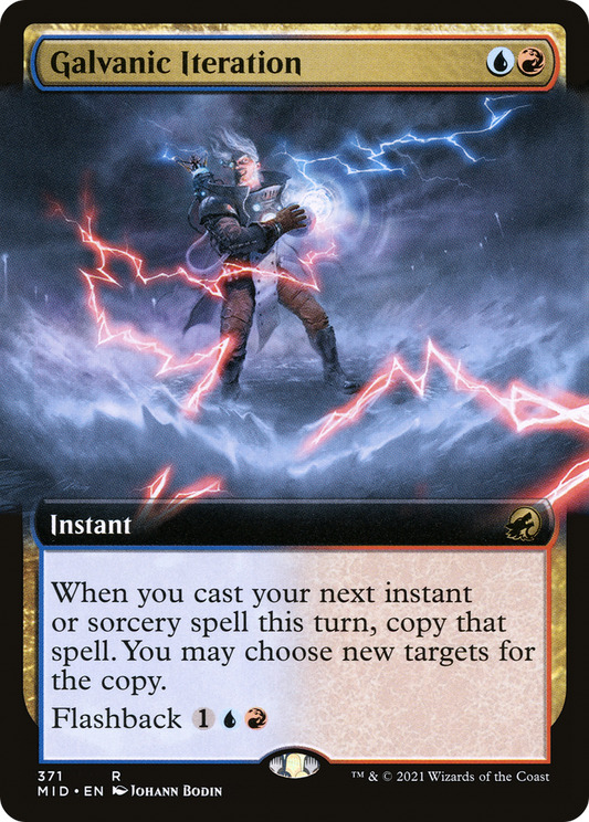 Galvanic Iteration (Extended Art) [Innistrad: Midnight Hunt] Foil