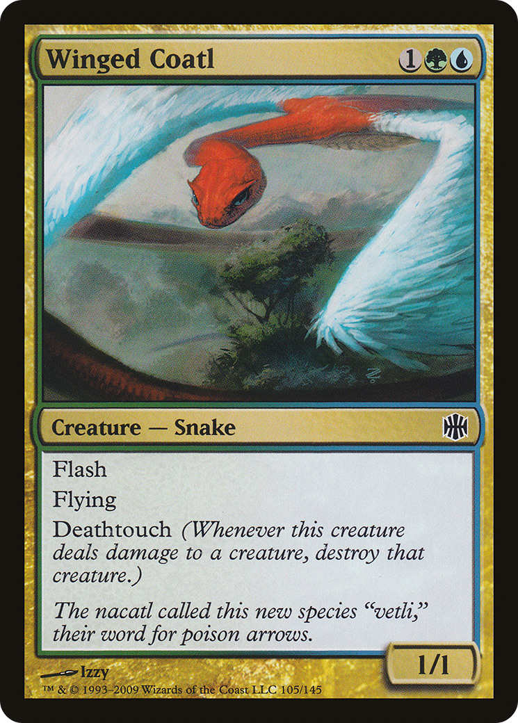 Winged Coatl (105) - Alara Reborn