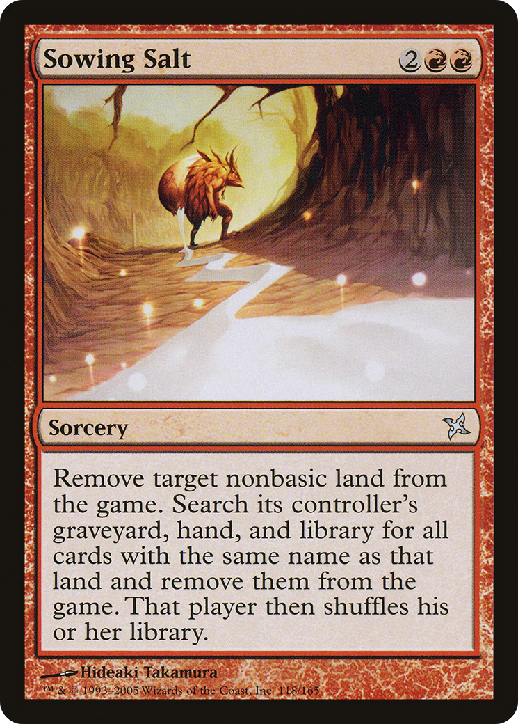 Sowing Salt (118) - Betrayers of Kamigawa