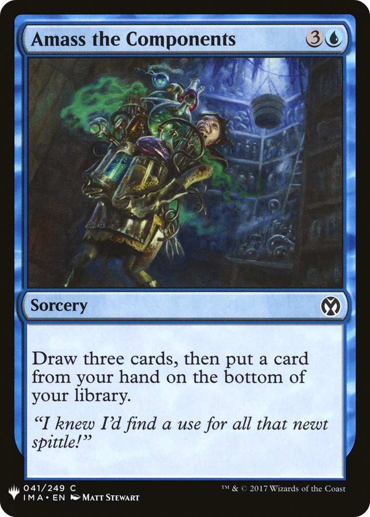 Amass the Components (041) - The List