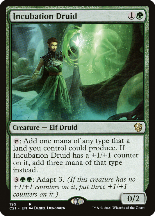 Incubation Druid (195) - Commander 2021