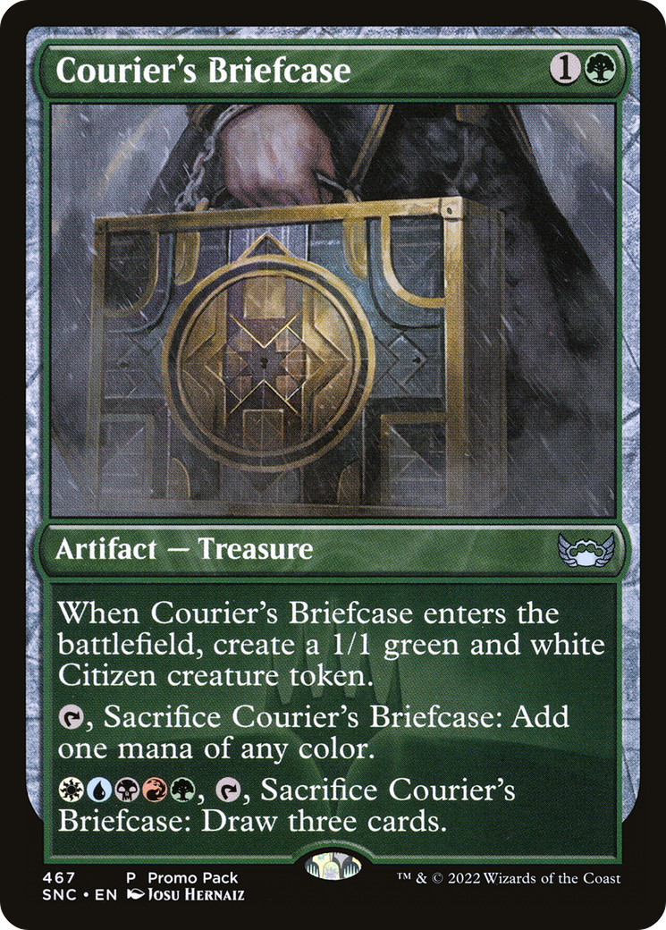 Courier's Briefcase (467) Foil - Streets of New Capenna