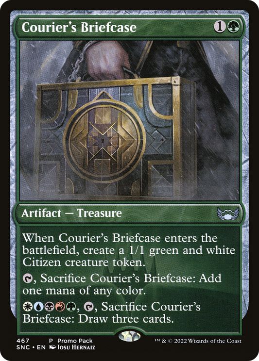 Courier's Briefcase (467) Foil - Streets of New Capenna
