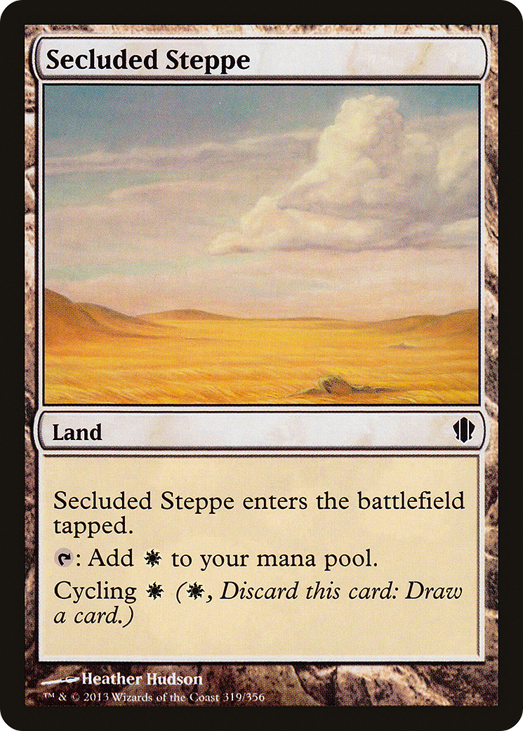 Secluded Steppe (319) - Commander 2013