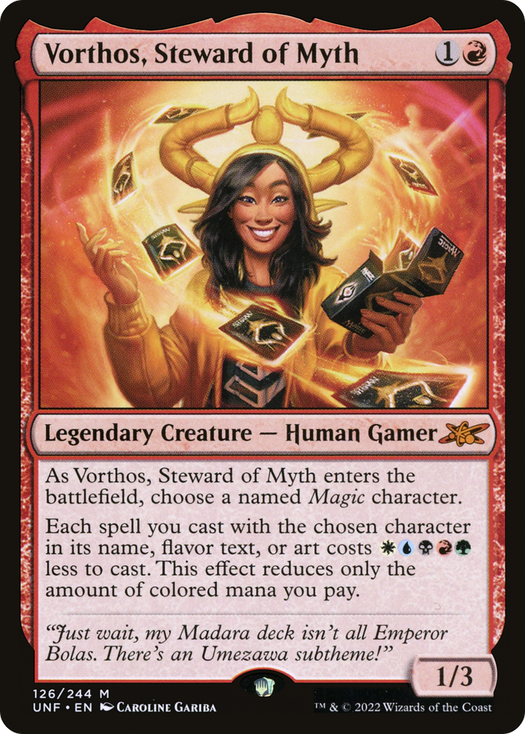 Vorthos, Steward of Myth [Unfinity] Foil