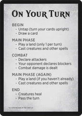 Rules Card [War of the Spark Tokens] | Silver Goblin