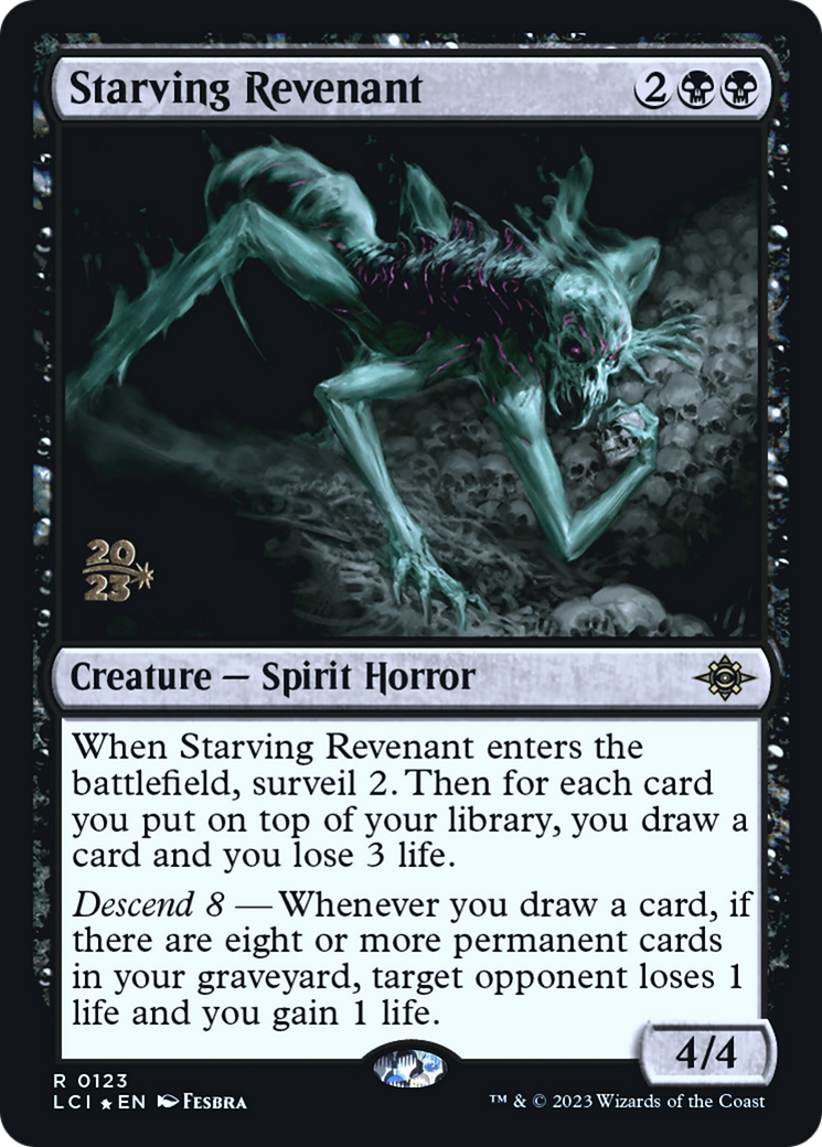 Starving Revenant [The Lost Caverns of Ixalan Prerelease Cards] | Silver Goblin