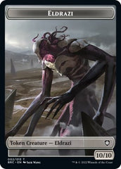 Servo // Eldrazi Double-Sided Token [The Brothers' War Commander Tokens] | Silver Goblin