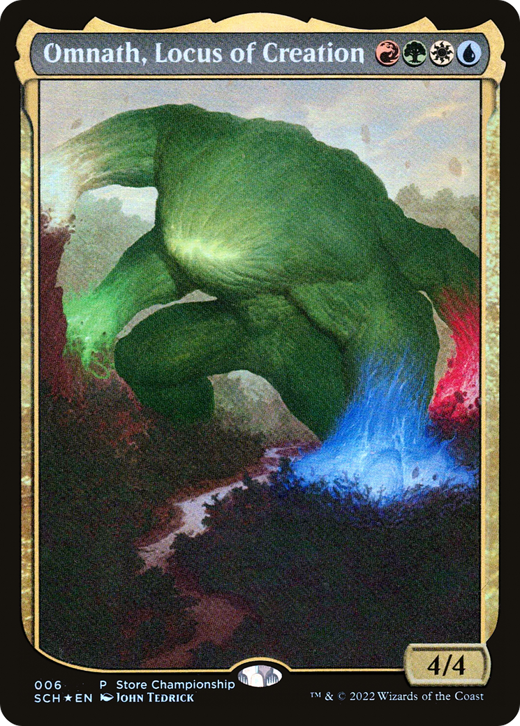 Omnath, Locus of Creation (006) Foil - Store Championships