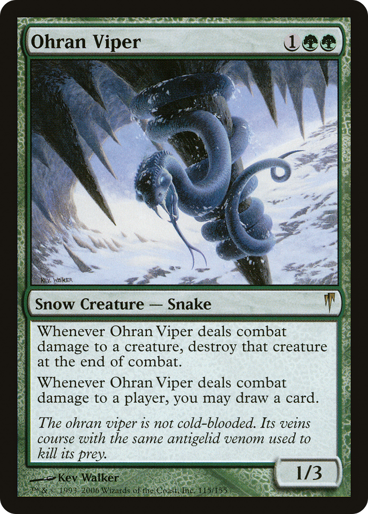 Ohran Viper (115) Foil - Coldsnap