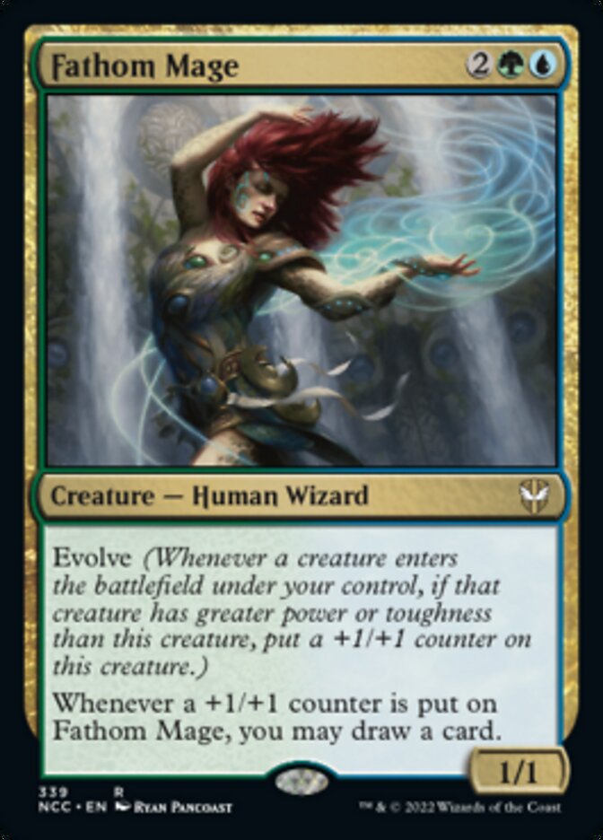 Fathom Mage [Streets of New Capenna Commander] | Silver Goblin