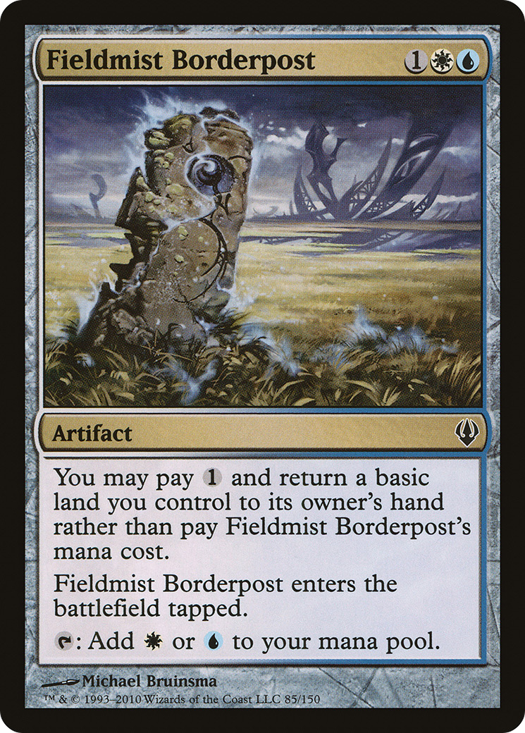 Fieldmist Borderpost [Archenemy] | Silver Goblin