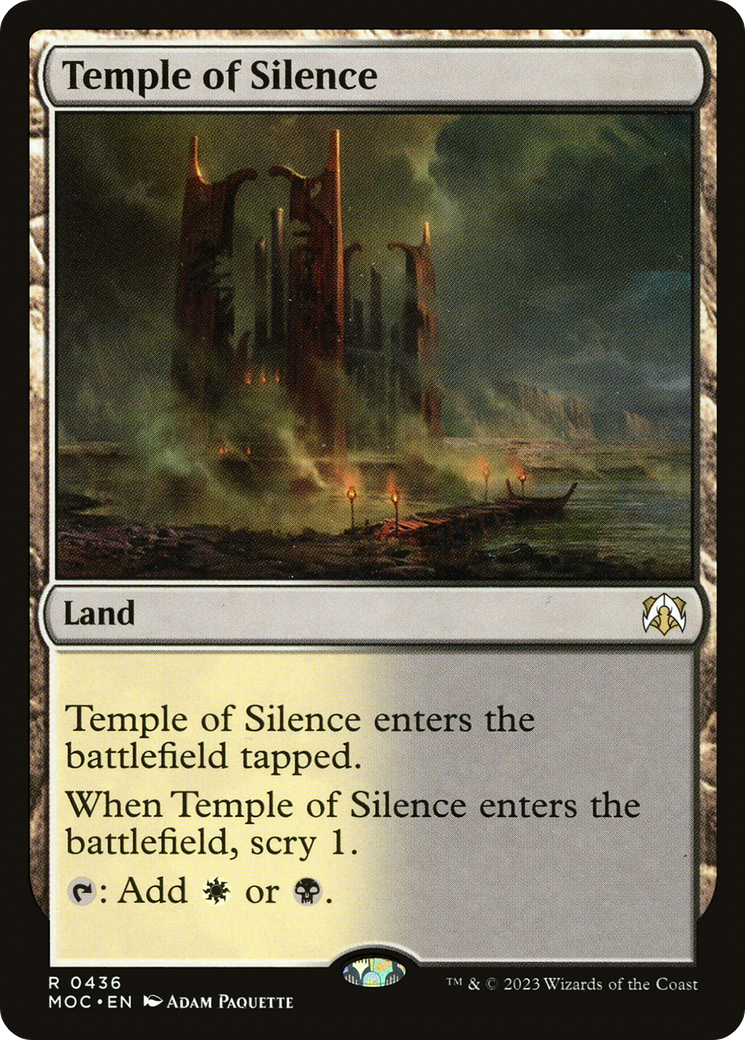 Temple of Silence (436) - March of the Machine Commander