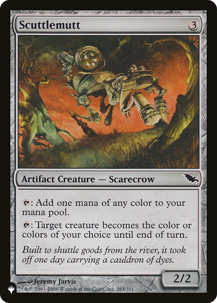 Scuttlemutt (SHM-263) - The List