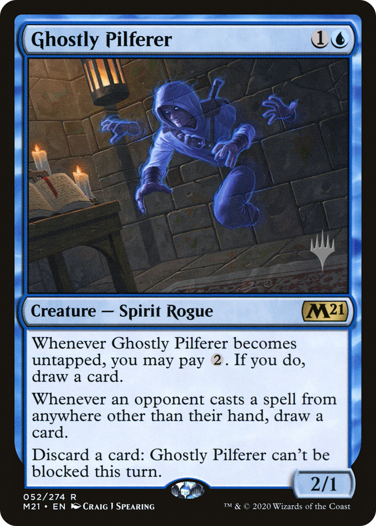 Ghostly Pilferer (52p) - Core Set 2021 Promos