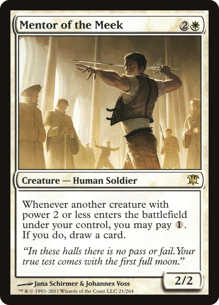 Mentor of the Meek (021) Foil - Innistrad