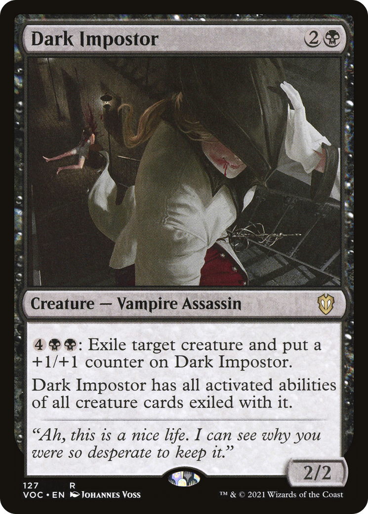 Dark Impostor [Innistrad: Crimson Vow Commander] | Silver Goblin