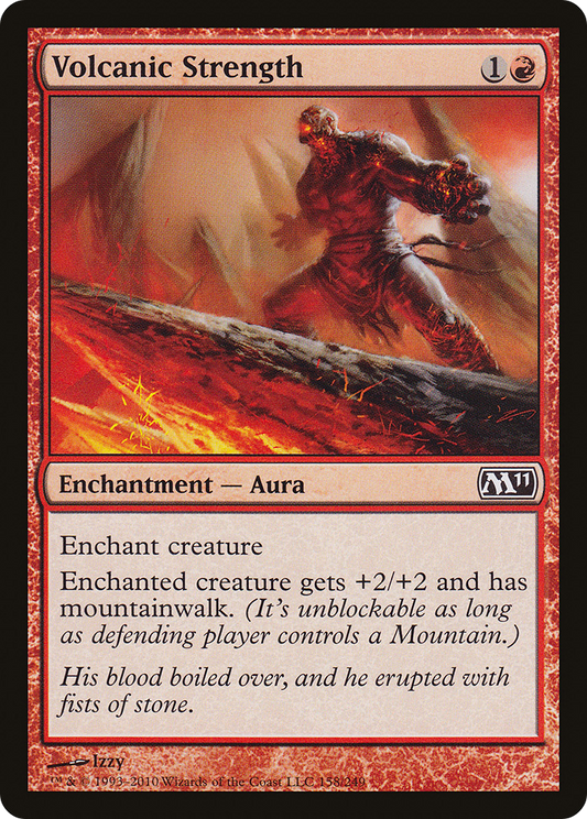 Volcanic Strength [Magic 2011] Foil