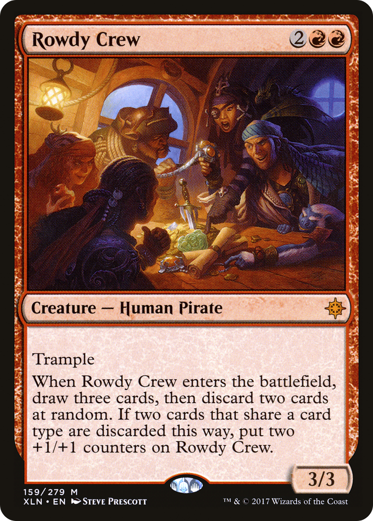 Rowdy Crew (159) Foil - Ixalan