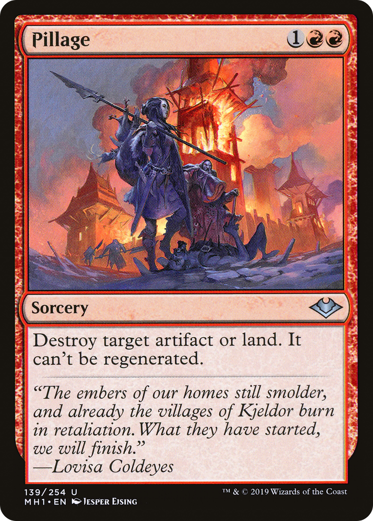 Pillage (139) Foil - Modern Horizons