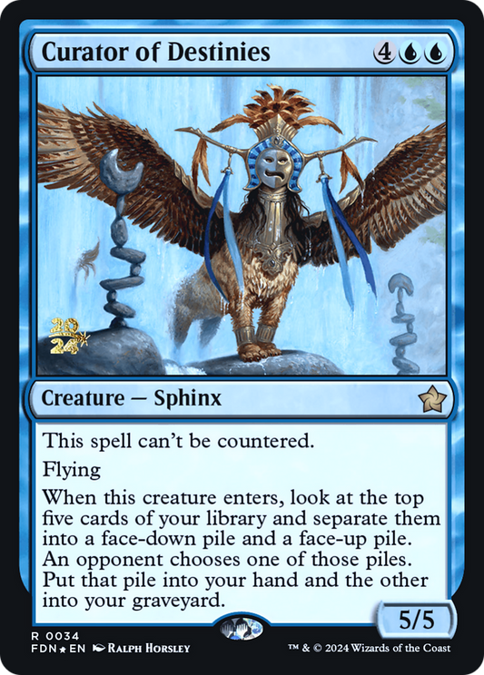 Curator of Destinies Foil (34S)