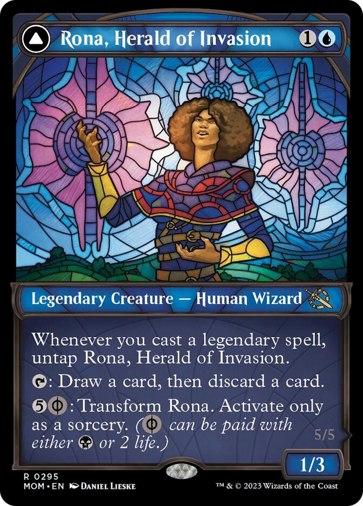 Rona, Herald of Invasion (Showcase) (295) - March of the Machine