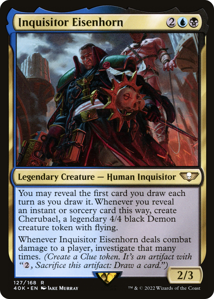 Inquisitor Eisenhorn (127) - Warhammer 40,000 Commander