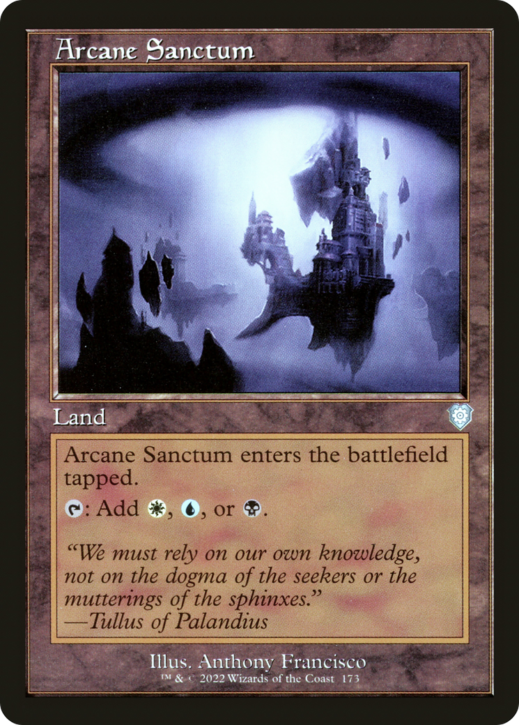 Arcane Sanctum (Retro) [The Brothers' War Commander]
