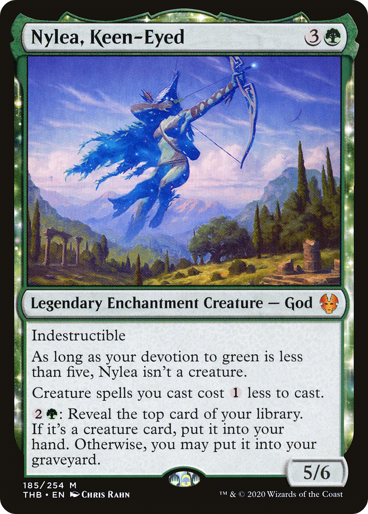 Nylea, Keen-Eyed (185) - Theros Beyond Death